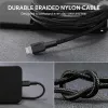 Lightning kabelis AUKEY CB-AL05 1 m melns