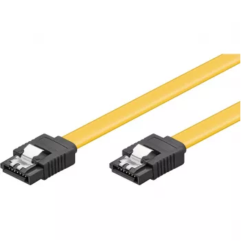 Goobay 95021 S-ATA datu kabelis HDD SSD 6 Gbit/s SATA L-tipa spraudnis uz SATA L-tipa spraudni Garums 50 cm 50 cm taisns spraudnis