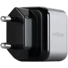 Mobilās ierīces lādētājs Satechi ST-UC30WCM-EU — Universāls iekštelpu maiņstrāvas lādētājs ar 1× USB-C, melns/sudraba