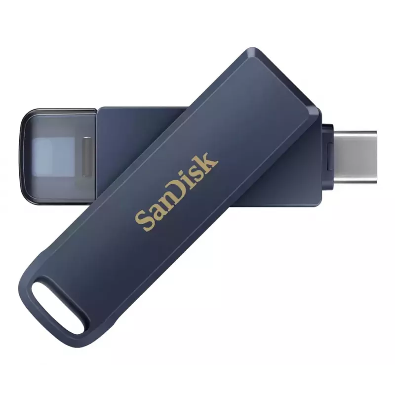 SanDisk 256 GB USB Type-C Lightning iXpand USB zibatmiņa