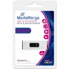 MediaRange - USB Flash Drive - 256GB - USB3.0 - Melns, Silver (MR919)