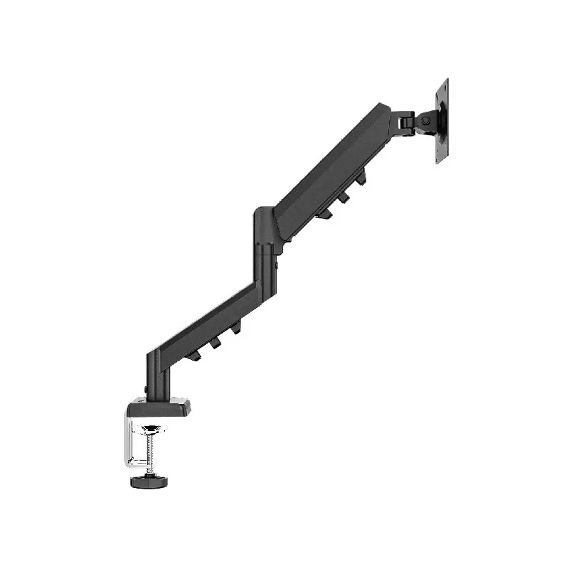 Monitora svira TRACER Pivot Master TRAUCH47659 — regulējams augstums, noliec/grozāms, VESA 100×100, līdz 9 kg, 13–32 collu ekrāniem, uzstādāms uz galda, melna