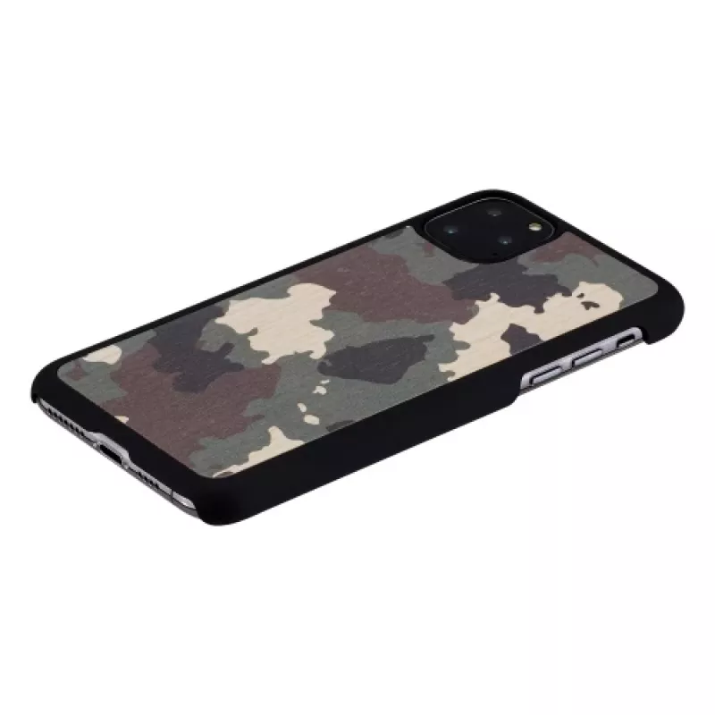 Viedtālruņa maciņš man and wood iPhone 11 Pro Max — maskēšanās melns