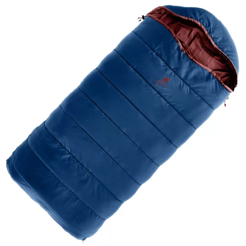 Deuter bērnu guļammaiss Starlight SQ (130-170 cm) - nightblue/redwood