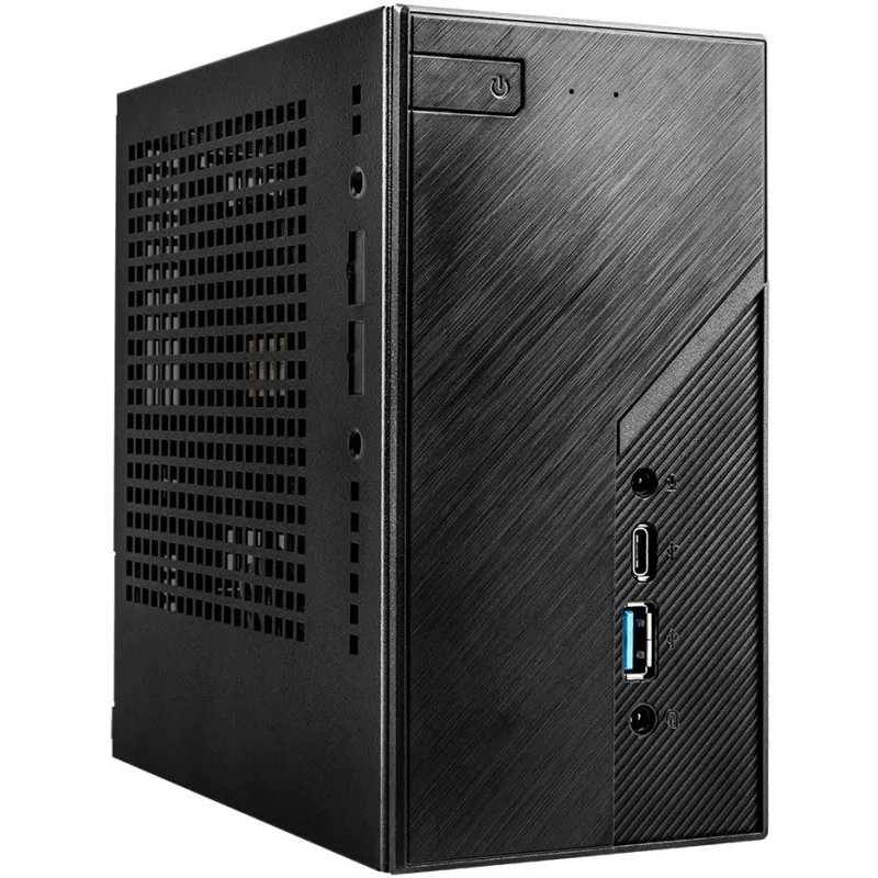 ASRock DeskMini H470 - Barebone - Mini-PC - LGA1200-Socket - Intel H470 - bez CPU - RAM 0 GB - GigE