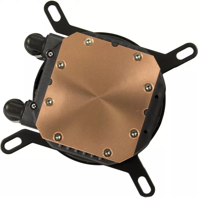 Viss-vienā šķidruma dzesētājs Inter-Tech LC-120 RGB 12 cm melns