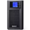UPS QOLTEC Pure Sine Wave 2kVA 1600W ar AVR un LCD displeju