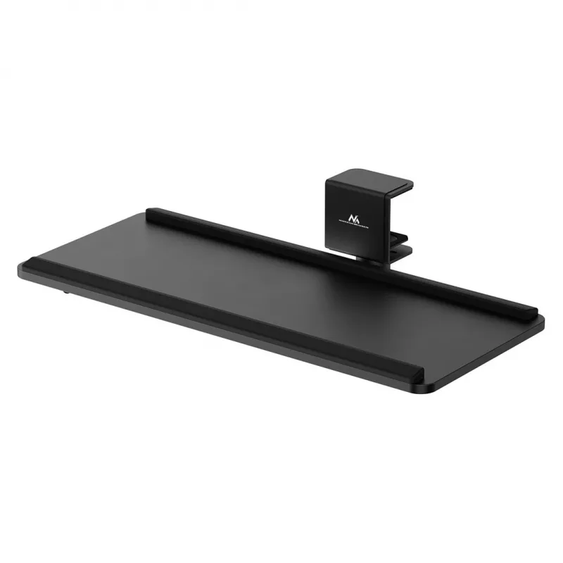 Maclean zemgalda tastatūras turētājs, maks. slodze 5 kg, horizontāla un vertikāla regulēšana, melns, MC-108 B