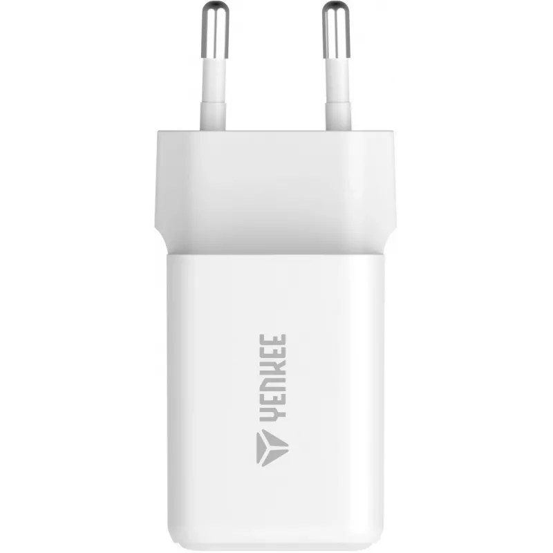 Sienas USB-C lādētājs YENKEE G35D 2x18W Power Delivery 3.0 3A
