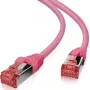 Tīkla kabelis Helos CAT6 S/FTP (PIMF) 5m fuksīna