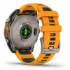 Garmin fenix 8 3,56 cm (1,4) AMOLED 47 mm Digitāls 454 x 454 pikseļi Skārienekrāns Grafīts Wi-Fi GPS (satelīts)
