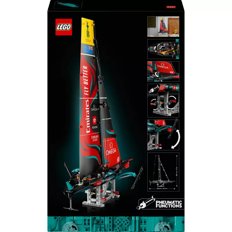 LEGO TECHNIC 42174 Emirates Team jauna Zealand AC75 Yacht