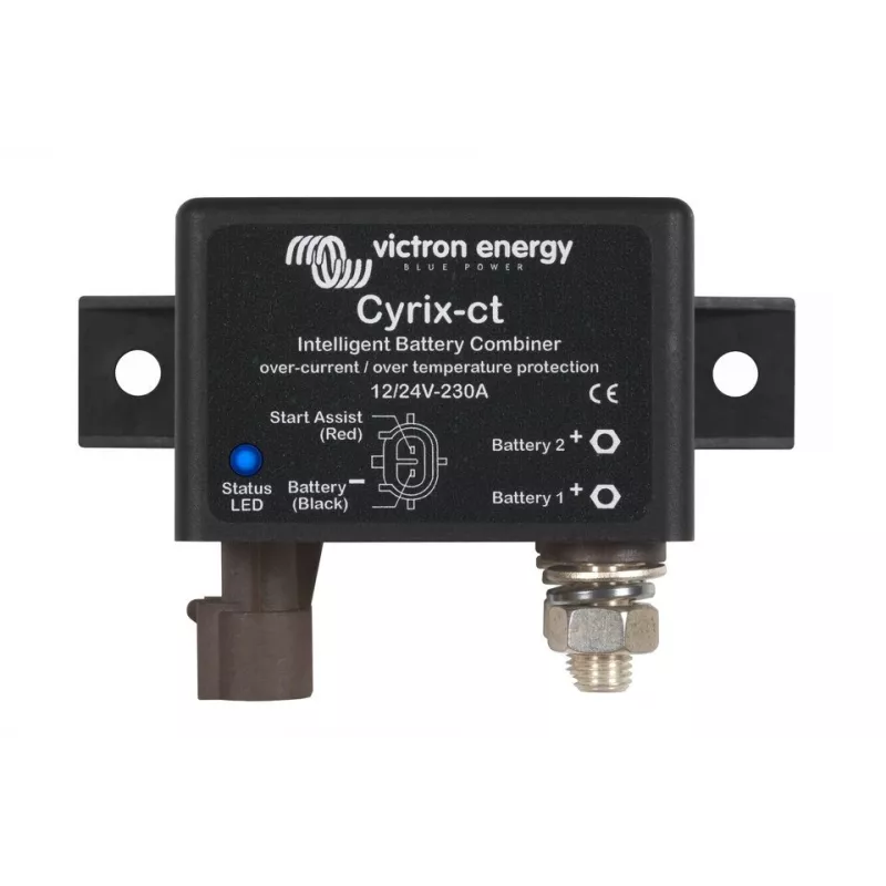 Victron Energy Cyrix-ct 12/24V-230V inteliģentais akumulatoru savienotājs