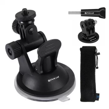 Puluz auto loga stiprinājums sporta kamerām (tostarp Osmo Action 5 Pro, Insta360 X5)