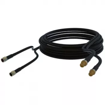 Poynting - Antenas piederums - Kabelis - A-CAB-92 - 5m dvīņu HDF-195 Low Loss kabelis SMA-Male to SMA-Female (A-CAB-092)