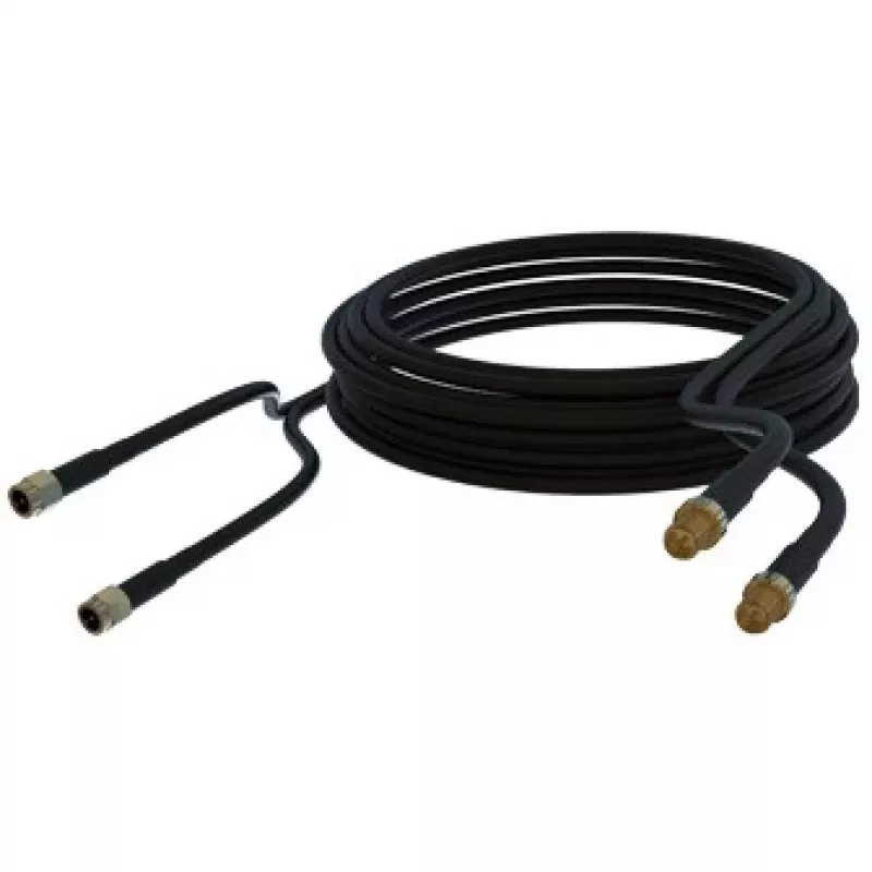 Poynting - Antenas piederums - Kabelis - A-CAB-92 - 5m dvīņu HDF-195 Low Loss kabelis SMA-Male to SMA-Female (A-CAB-092)