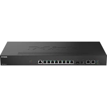 D-Link 12-Port 2.5G Multi-Gigabit Smart Managed Switch ar 2 x 10GBASE-T un 2 x 10G SFP+ portiem