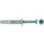 Naglas enkurs FISCHER N 6x40/10 S (100 gab.) — metāla naglas enkurs 6×40 mm, uzmava 10 mm