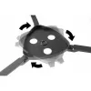 Refraktora teleskops Bresser Optics Automatik 80/400 Goto Melns