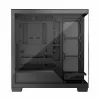 PC korpuss MODECOM Volcano Stellar NF ATX midi tornis, rūdīts stikls, melns, atbalsta ATX/mikro ATX, GPU līdz 420mm, CPU dzesētājs 175mm