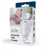 Mobilo ierīču lādētājs GEMBIRD TA-UC-1A12-01 5V 2.4A 12W USB PD, 1 ports, Balts