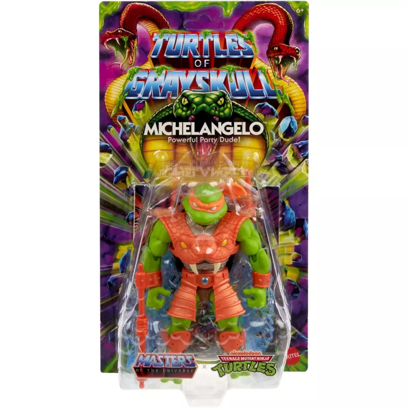 Action figure MATTEL Michelangelo — MOTU Origins TOG Core