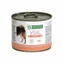 Mitrā suņu barība nature’s protection Adult Teļa gaļa 200 g — pilnvērtīga konservēta diēta pieaugušiem suņiem, olbaltumvielas 10,6%, tauki 6,9%, mitrums 75%