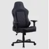 Spēļu krēsls Onex FX8 Formula X — ergonomisks sacīkšu stila sēdeklis, regulējami roku balsti, atgāšanās un slīpuma funkcijas, melns
