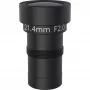 Objektīva piederums AXIS drošības kamerām 03141-001 — 21,4 mm fokusa attālums, 19,9° horizontālais skata leņķis, melns, 4 gab. iepakojumā