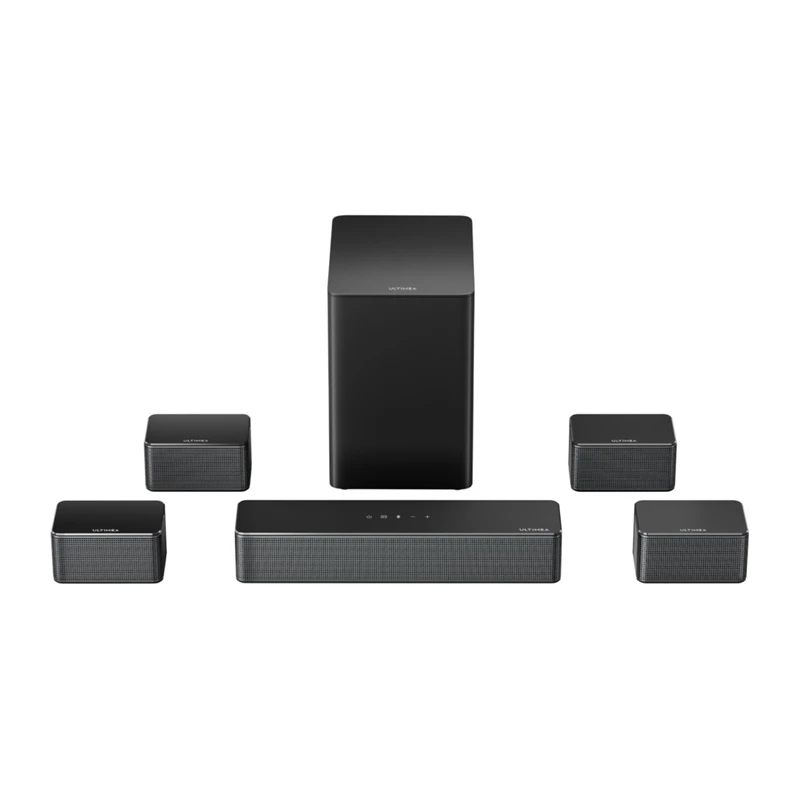 Soundbar Ultimea Poseidon D70 — kompakta mājas audio sistēma, modelis UC00Q