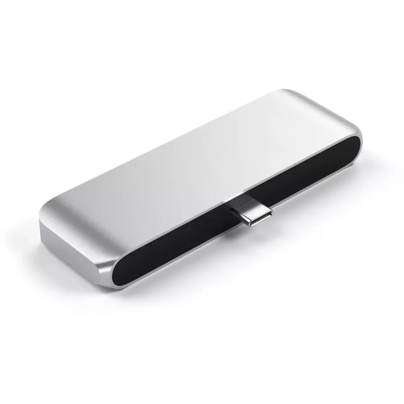 Satechi alumīnija USB-C centrmezgls iPad Pro sudraba krāsā