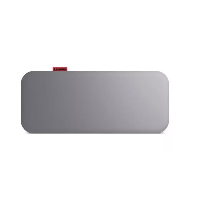 Lenovo Go USB-C klēpjdatora ārējais akumulators (20 000 mAh), litija jonu, melni pelēks, USB A un C tipa