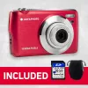 AgfaPhoto Compact Realishot DC8200 1/3.2 kompaktkamera 18 MP CMOS 4896 x 3672 pikseļi sarkana (DC8200RD)