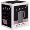 AENO Elektriskā tējkanna EK4: 1850-2200W, 1,5L, Strix, dubultās sienas, nesildošs korpuss, automātiska izslēgšanās, aizsardzība pret sauso tvertni