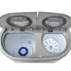 Camry Premium CR 8052 veļas mazgājamā mašīna, augšējā ielāde, 3 kg, pelēka, balta