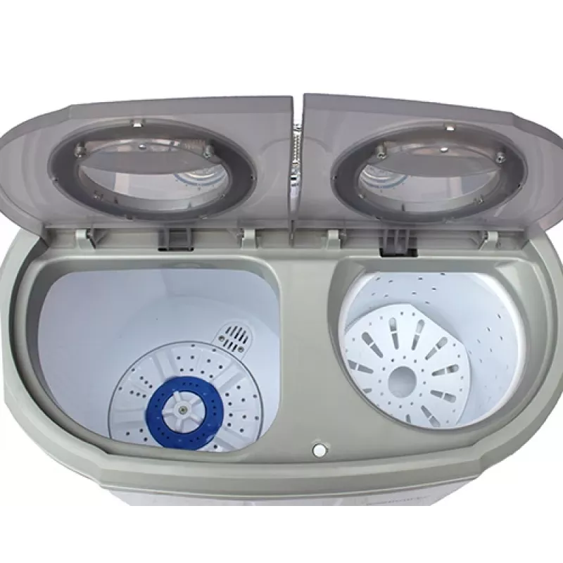 Camry Premium CR 8052 veļas mazgājamā mašīna, augšējā ielāde, 3 kg, pelēka, balta