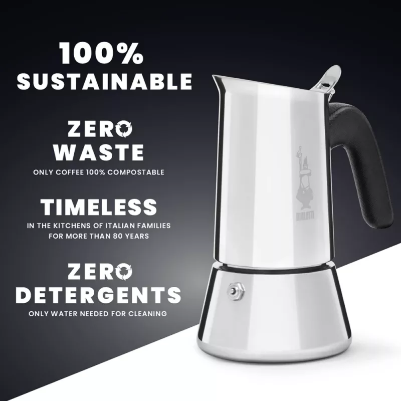 Bialetti Venus box Moka pot 0.5 L Silver