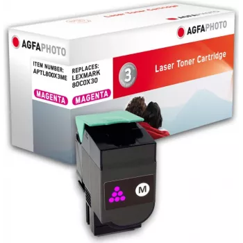 tonera kasete AgfaPhoto APTL800X3ME fuksīna, 4,000 lapas, 1 pc