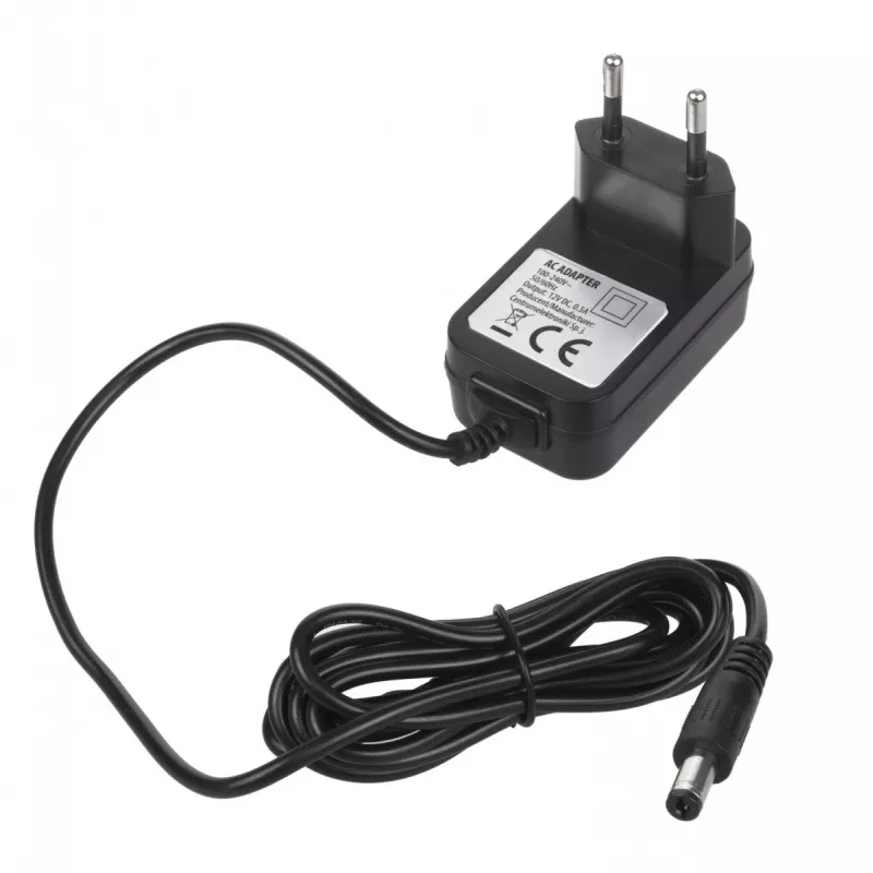 Galda LED lampa MACLEAN MCE614B — regulējama spilgtuma, salokāma regulējama svira, 9W, 3000K/4500K/6500K, melna