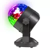 LED disko bumbas gaisma DENVER LDB-319 — kompakta LED ballīšu gaisma, modelis 117220200040