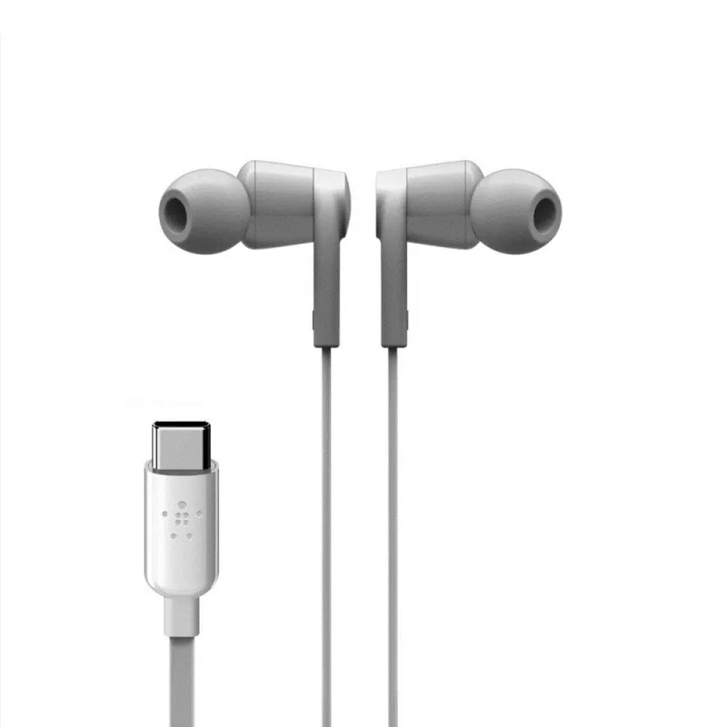 Austiņas Belkin ROCKSTAR USB Type-C Balts