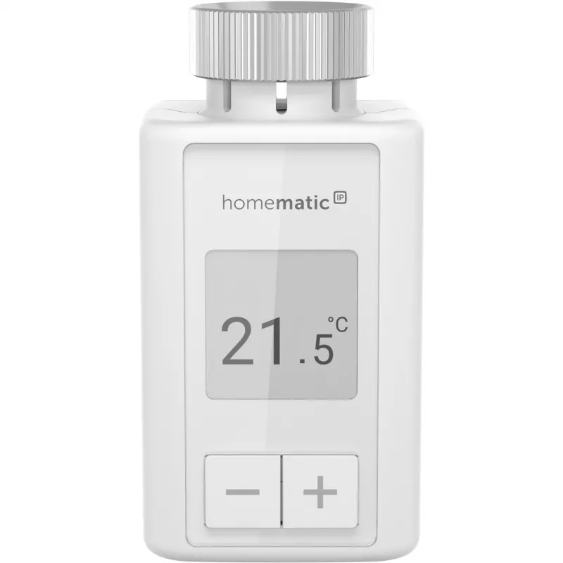 eQ-3 AG Homematic IP HmIP-eTRV-F, Digitālais termostats, Telpa, RF, 869,4 MHz, Balts, M30 x 1,5