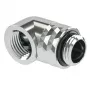 Barrow Adapter TDWT90-V2.5 S — rotējams G1/4 collu vīrišķais uz G1/4 collu sievišķais, sudrabains