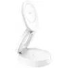 Uzlādes stacija Belkin BOOSTCHARGE WIZ035kqWH 2-in-1 Qi2 15W tālruņiem un piederumiem