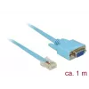 Sērijas kabelis DeLOCK 63341 zils 1 m DB-9