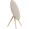 Beosound A9 5. paaudzes skaļrunis Gold Tone (aizmugure smilšu krāsā/pārsegs zelts/kājas baltais ozols)
