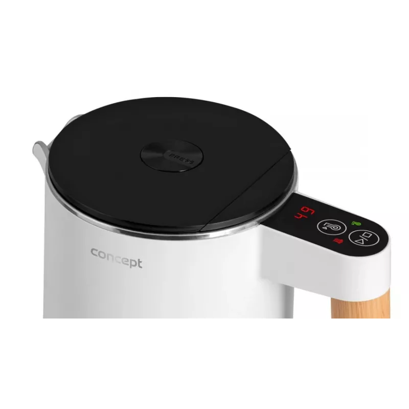 Nerūsējošā tējkanna balta 1,5 l Salt & Pepper Concept RK3300