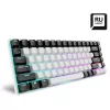 Sharkoon SKILLER SGK50 S3 spēļu tastatūra USB QWERTY krievu valodā balta