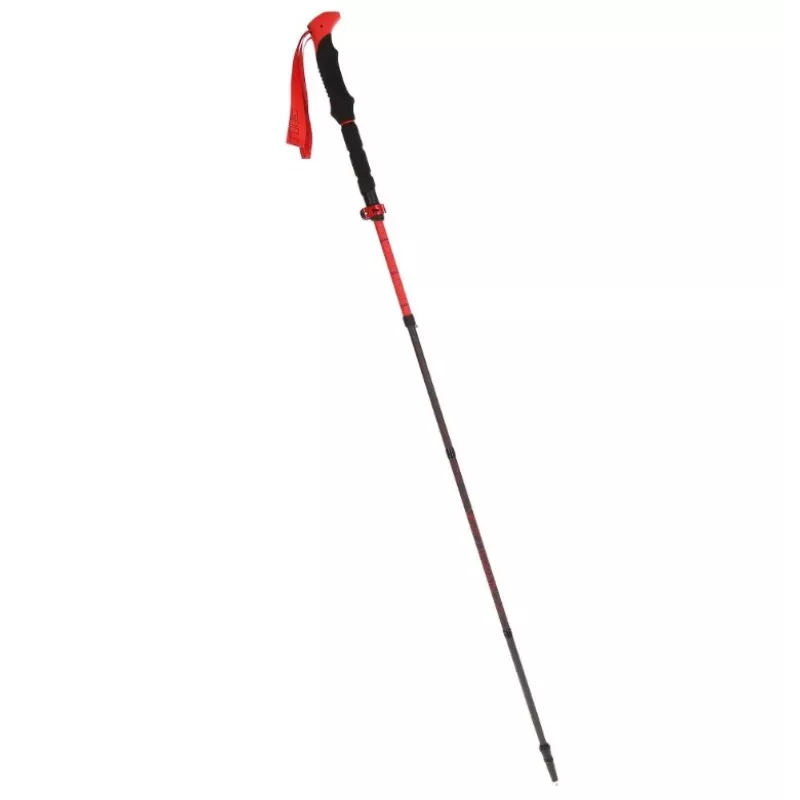 Nūjošanas nūjas Viking SPIDER FS melna/sarkana UNI – regulējamas pārgājienu nūjas