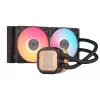 Gaisa dzesētājs Corsair iCUE LINK TITAN 240 RX LCD 12 cm melns 300–2100 RPM
